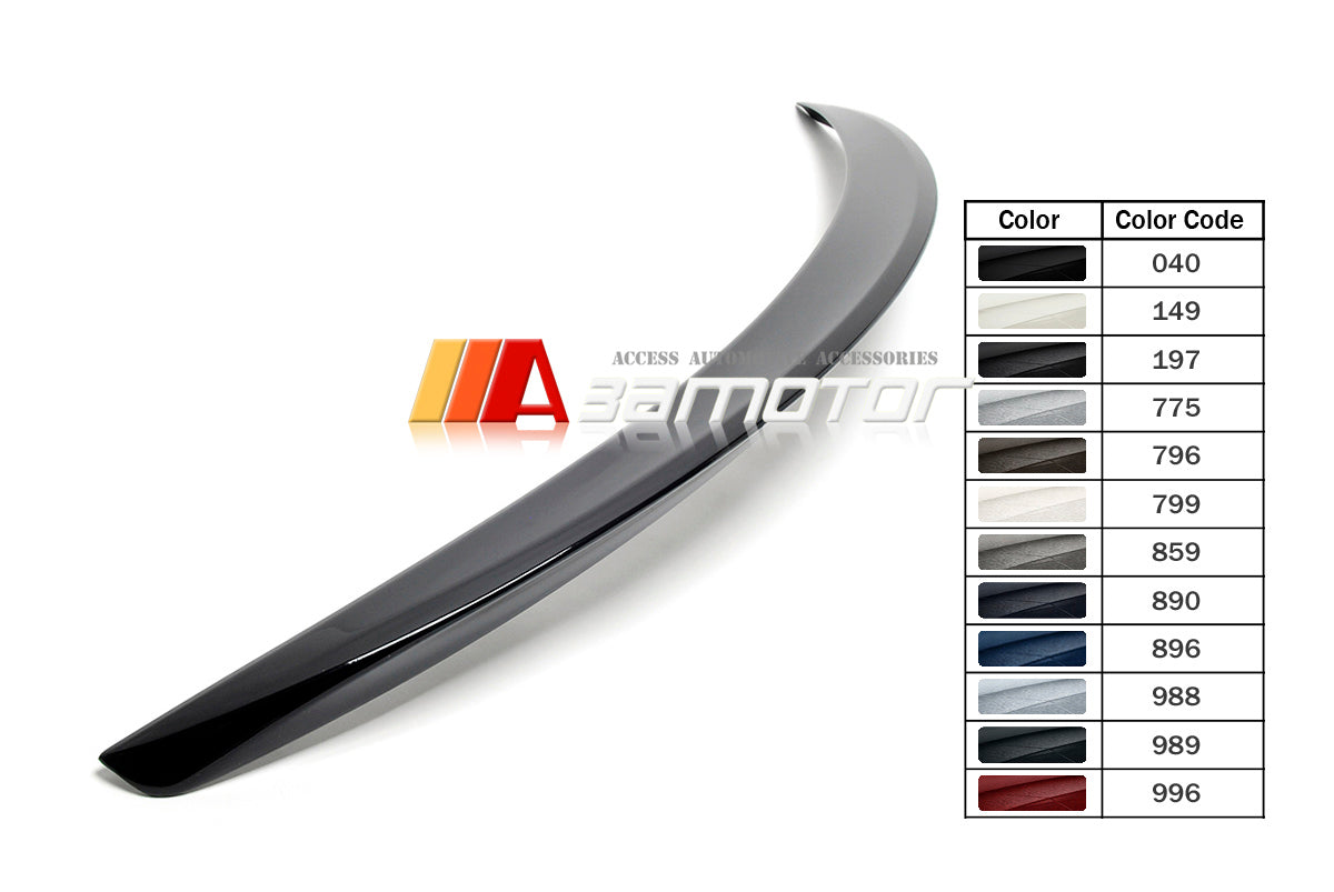 3AMOTOR Pre-Painted Rear Trunk Spoiler Wing AM Style fit for 2015-2019 Mercedes C292 GLE-Class Coupe