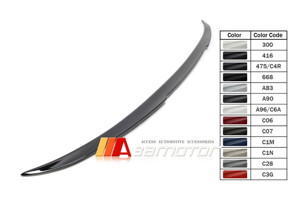 3AMOTOR Pre-Painted Rear Trunk Spoiler Wing MP Style fit for 2019-2022 BMW G02 X4 SUV