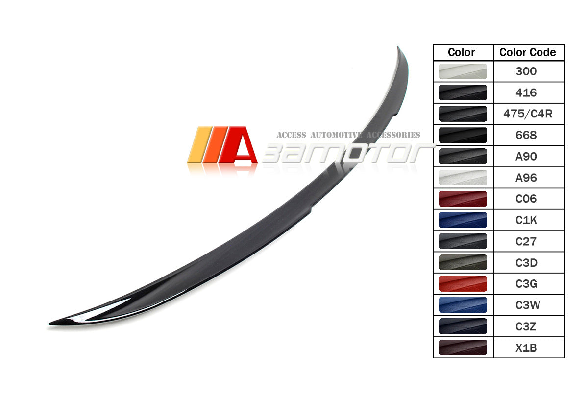 3AMOTOR Pre-Painted Rear Trunk Spoiler Wing MP Style fit for 2020-2023 BMW G06 X6 F96 X6M SUV