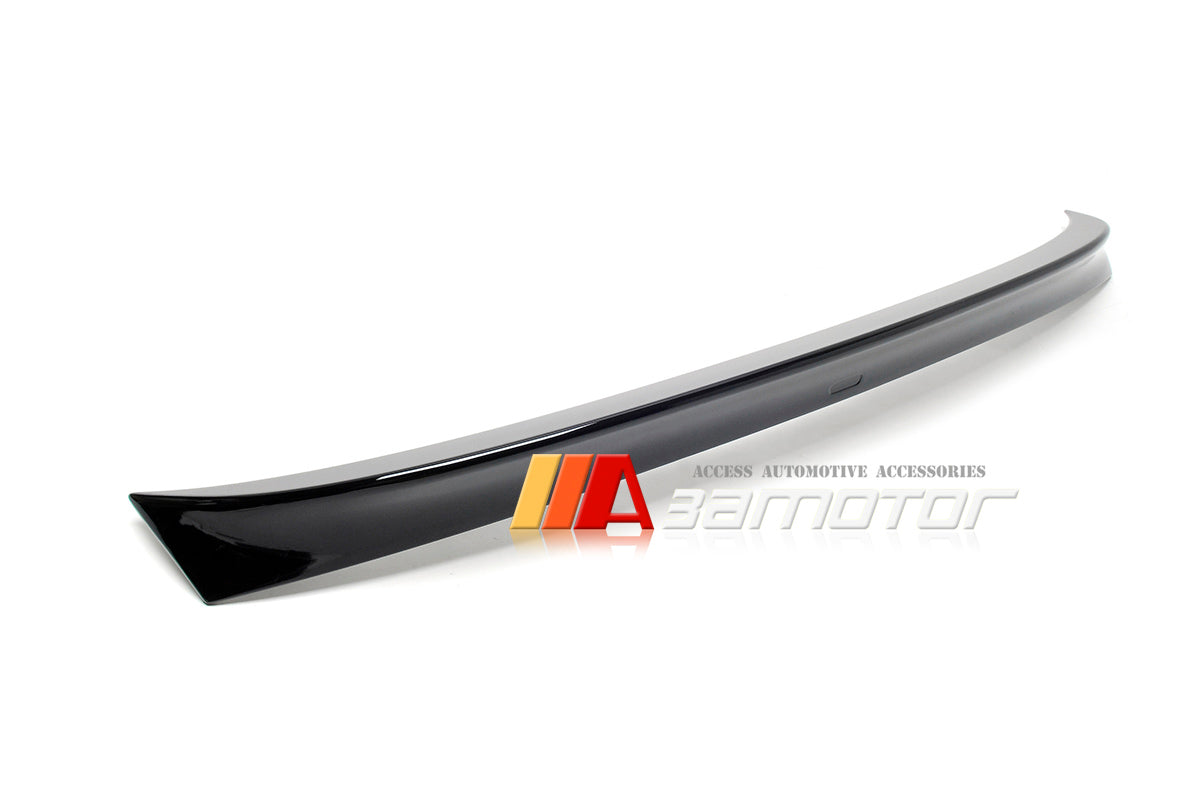 3AMOTOR Pre-Painted Rear Trunk Spoiler Wing fit for 2011-2016 BMW F10 5-Series Sedan / F90 M5
