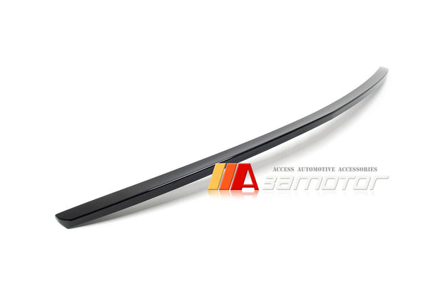 3AMOTOR Pre-Painted Trunk Spoiler Wing OE style fit for 2008-2014 Mercedes W204 C-Class Sedan